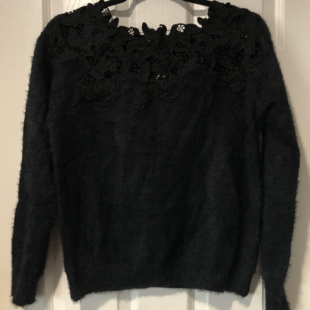 From Vici En Creme Black Sweater